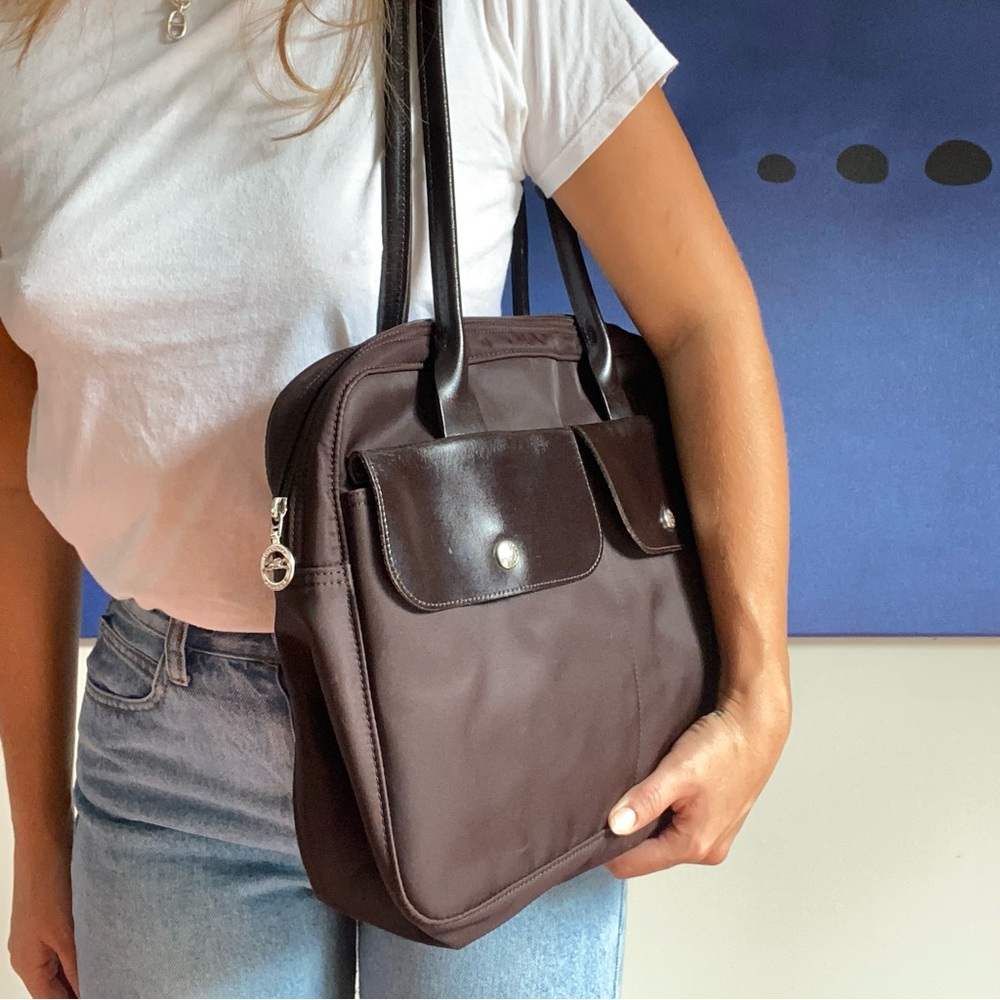 LONGCHAMP Brown Briefcase/Laptop Bag
